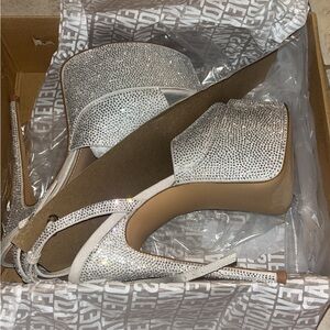 Steve Madden Rhinestone Heels never worn worh OG box